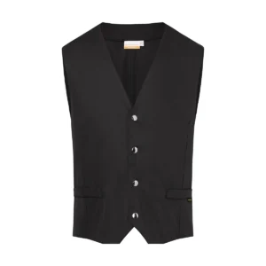 Karlowsky Men`s Waistcoat Kai Black 3XL