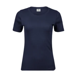 Tee Jays Ladies` Interlock T-Shirt Navy 3XL