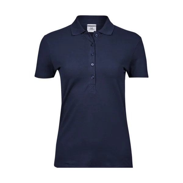 Tee Jays Ladies` Luxury Stretch Polo Navy 3XL